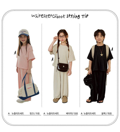 [PRE-ORDER] New Pleats Top Bottom Set