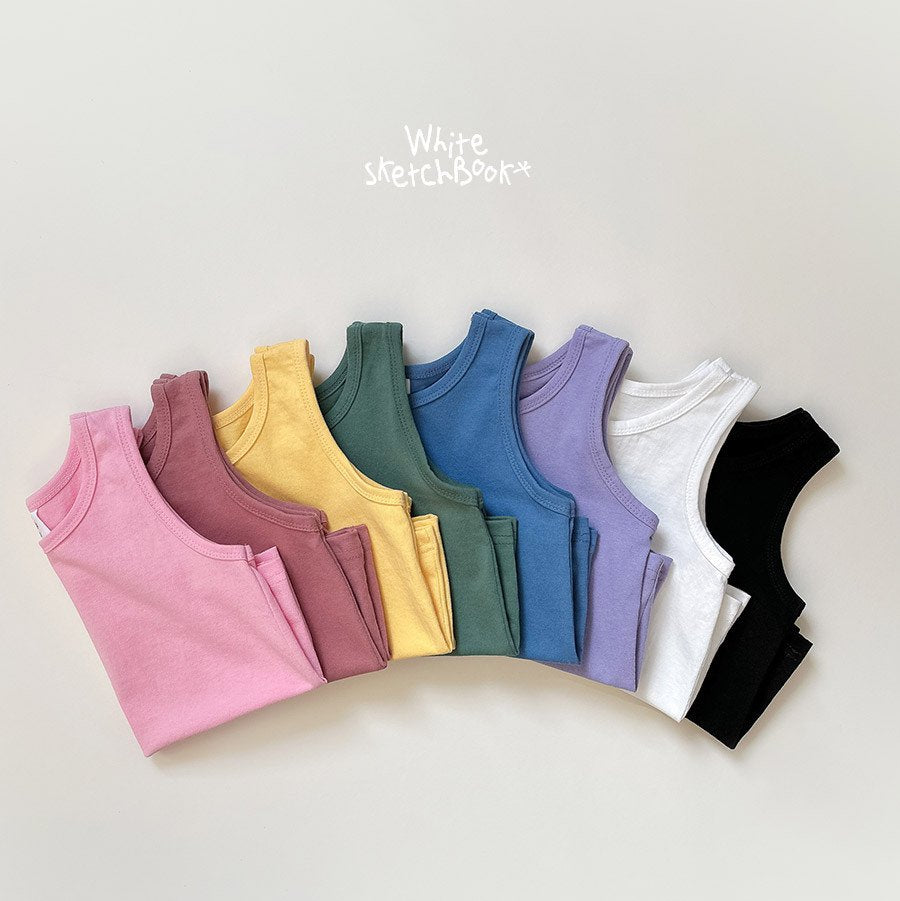 [PRE-ORDER] Liz Basic Sleeveless T-Shirts