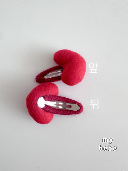 [PRE-ORDER] Heart Hair Pin Set