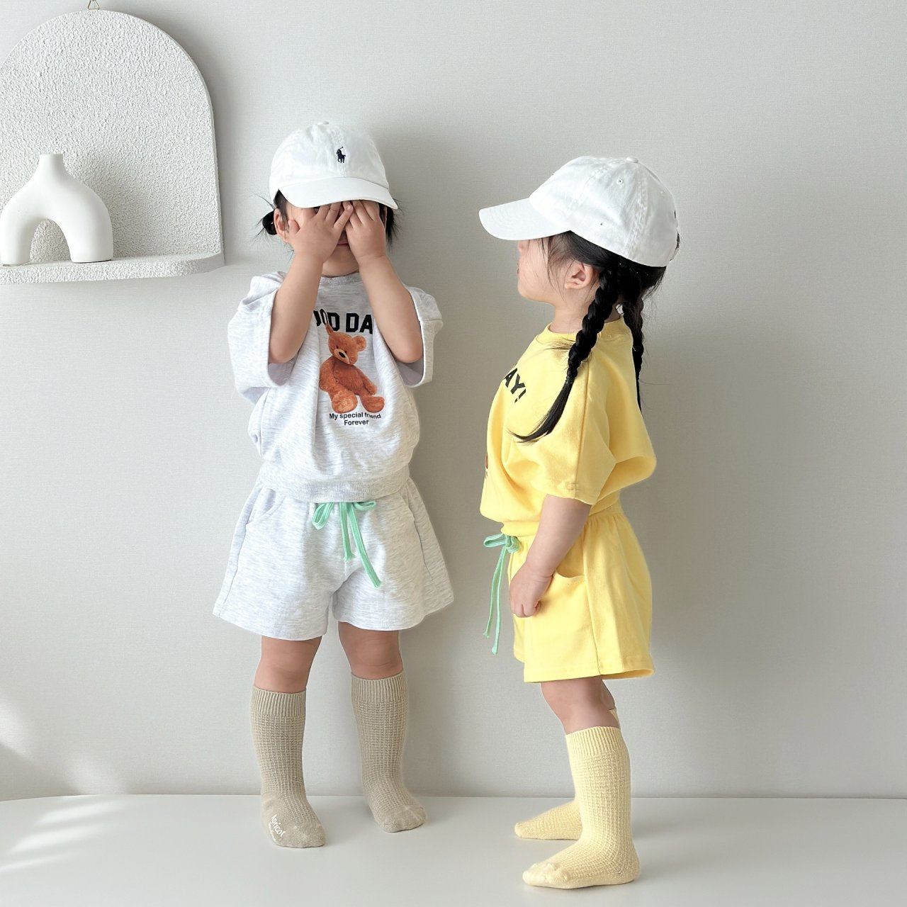 [PRE-ORDER] Good Day Bear Top Bottom Set