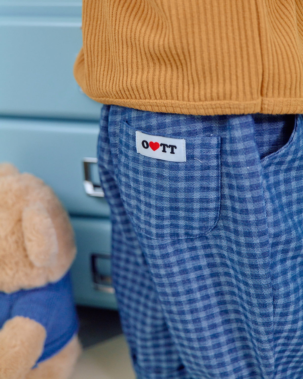 [PRE-ORDER] Denim Check Pants