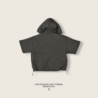 [PRE-ORDER] Half Hoodie Padded Jacket