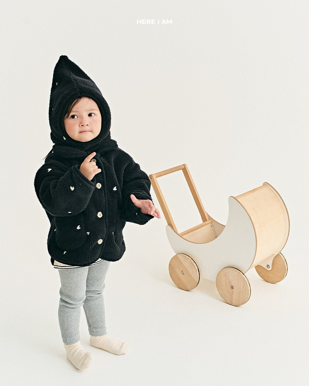 [PRE-ORDER] Heart Overfit Jacket (Mom Couple)