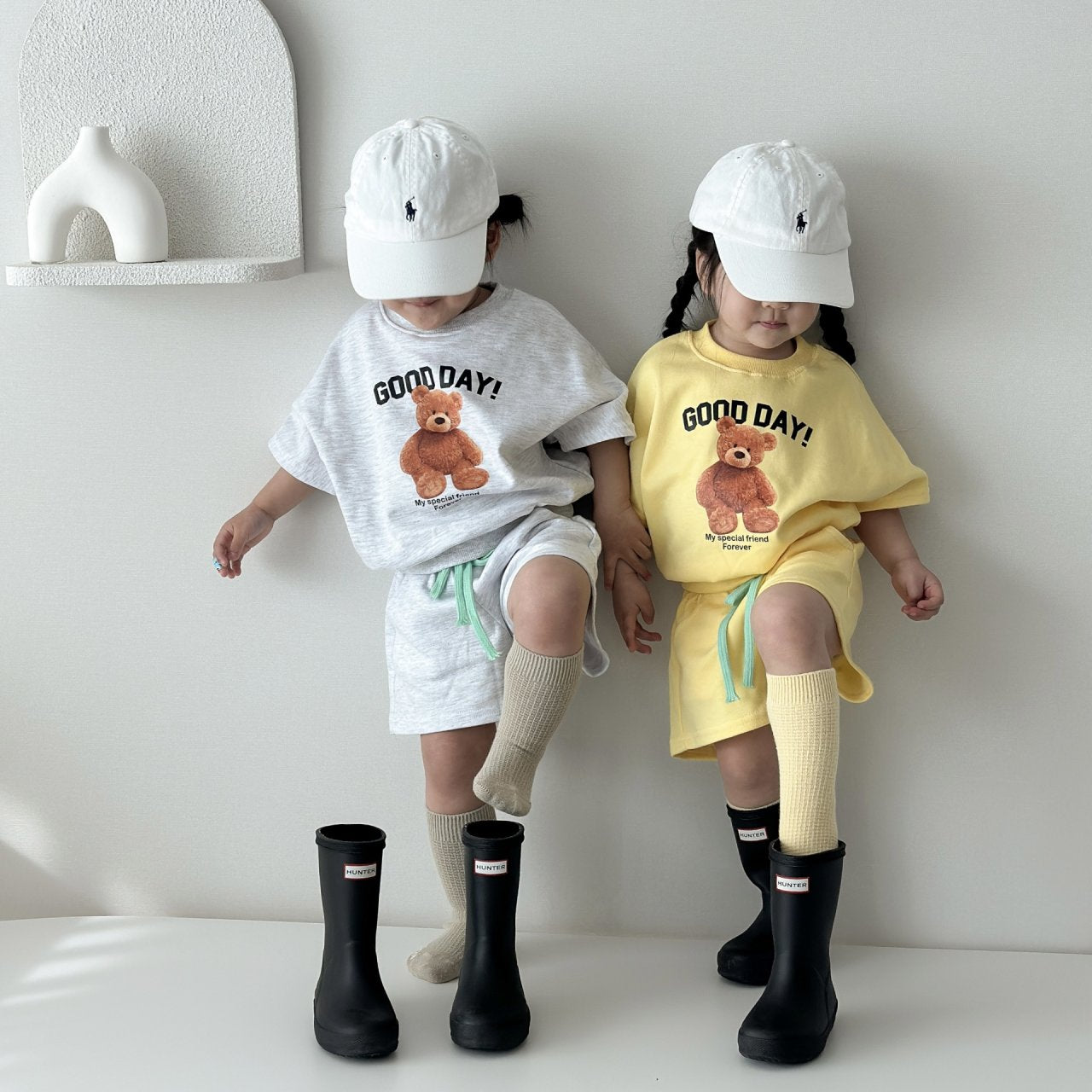 [PRE-ORDER] Good Day Bear Top Bottom Set