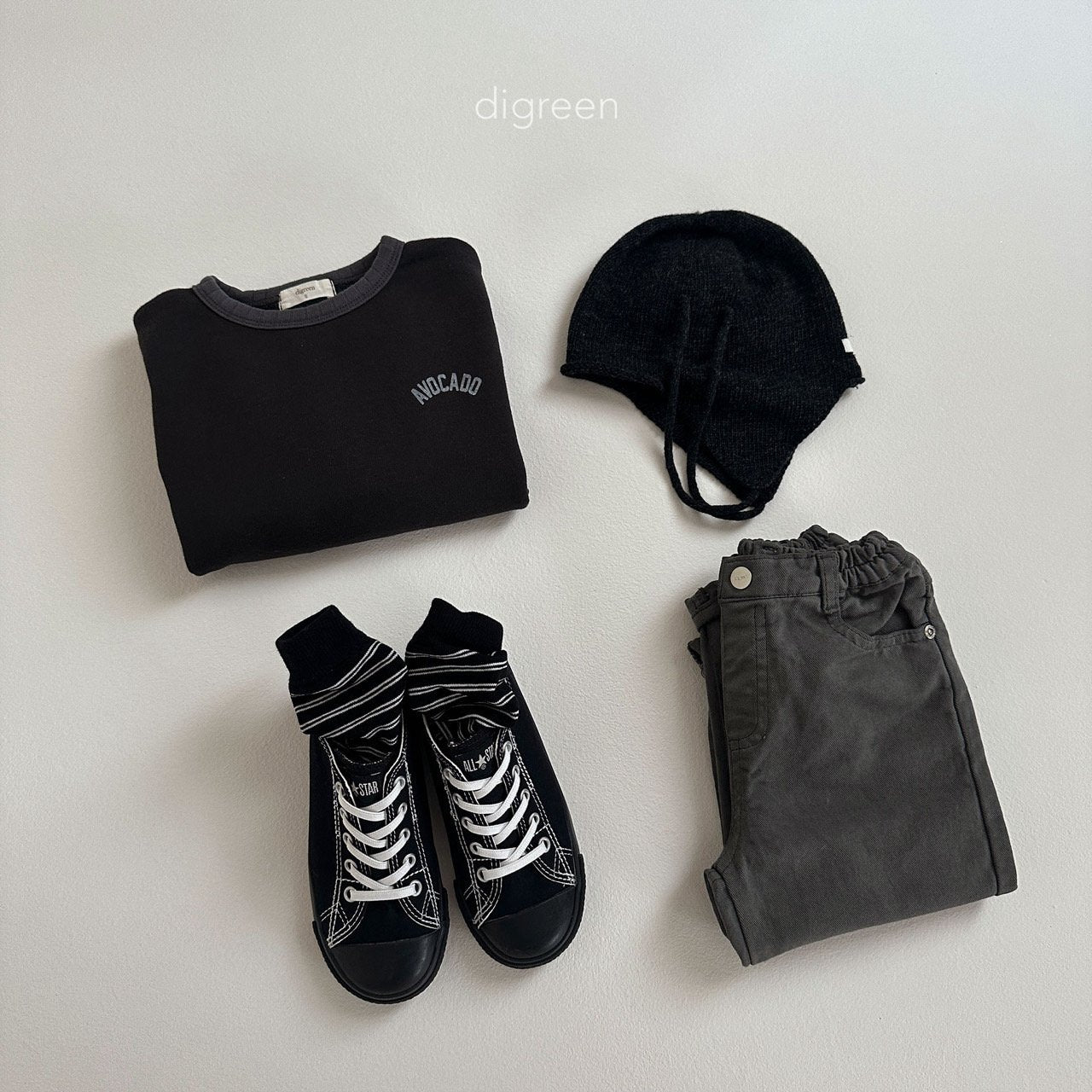[PRE-ORDER] Together Black Socks Set