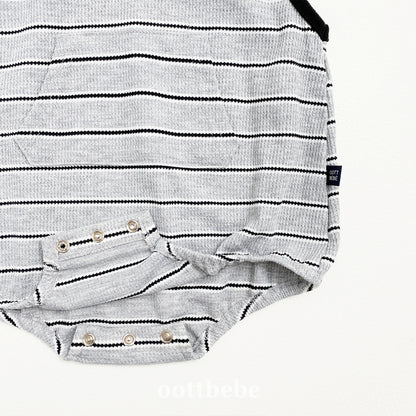 [PRE-ORDER] Urban Stripe Hoodie Body Suit