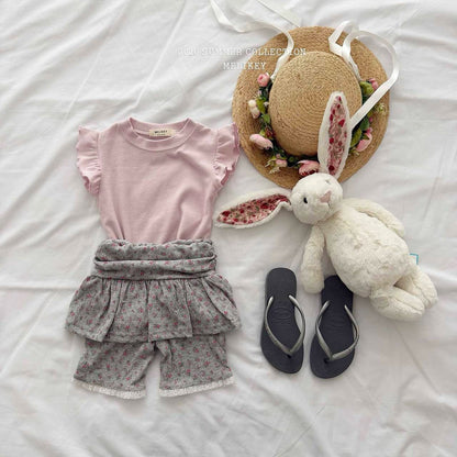 [PRE-ORDER] Macaroon Frill T-Shirts