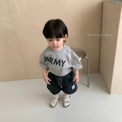 [PRE-ORDER] Wide Half Ring Denim Pants