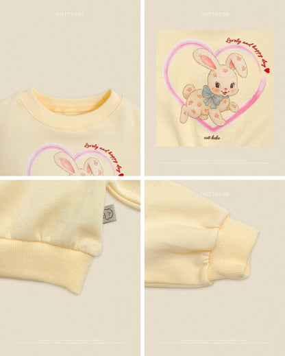 [PRE-ORDER] Cute Rabbit Top Bottom Set