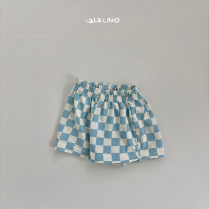 [PRE-ORDER] Checker Board Baby Shorts
