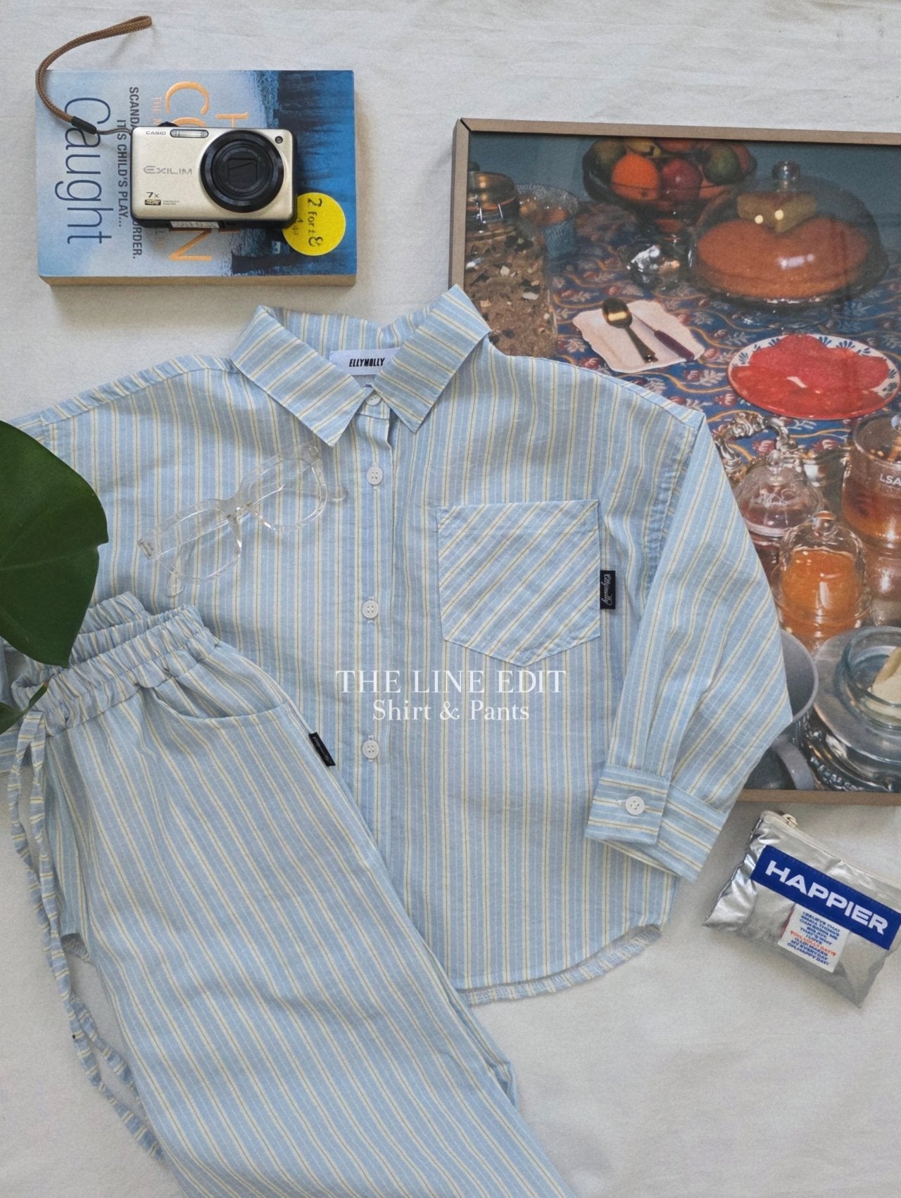 [PRE-ORDER] Clear Stripe Pants