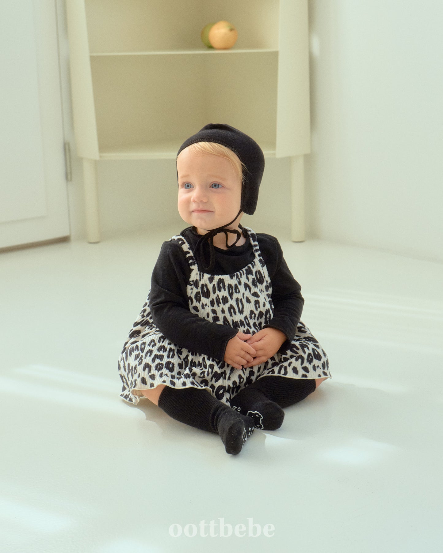 [PRE-ORDER] Leopard Baby Top Bottom Set