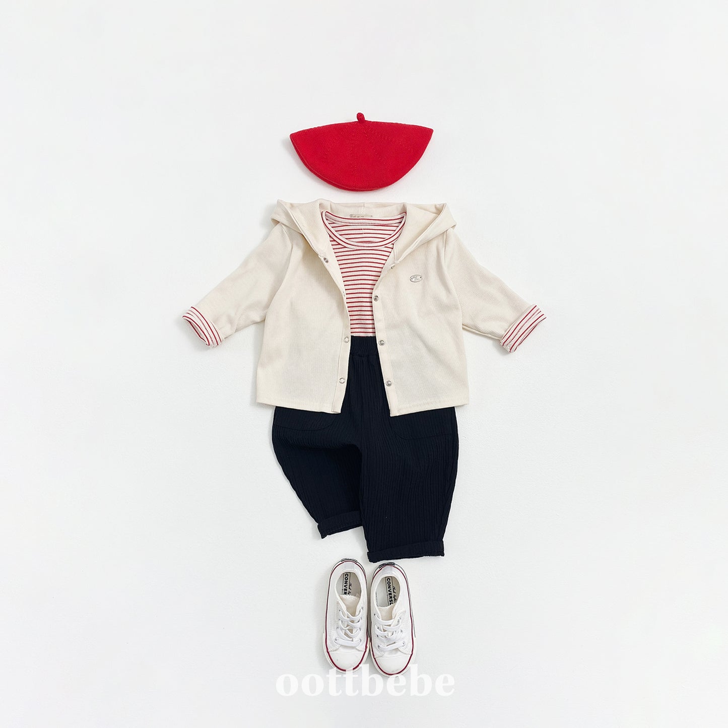 [PRE-ORDER] Olive Cardigan + T-Shirts Set