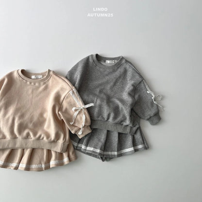 [PRE-ORDER] Lace Ribbon Top Bottom Set