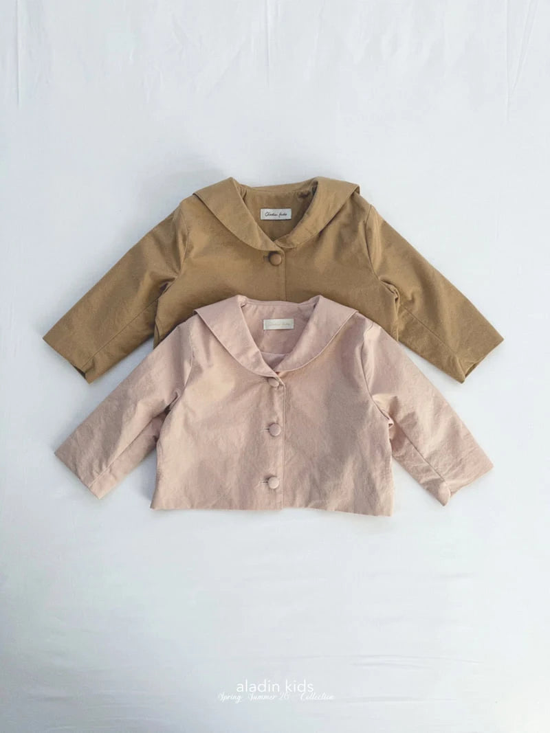 Sailor Collar Jacket [Light Pink/S(2-3yr)]