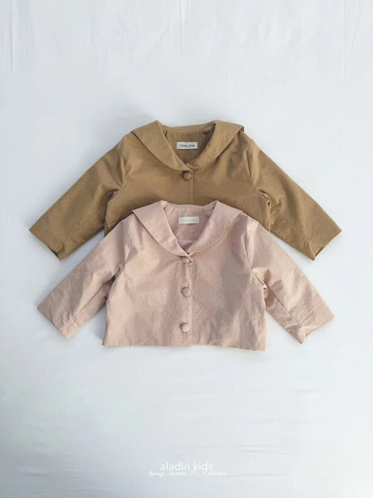 Sailor Collar Jacket [Light Pink/S(2-3yr)]