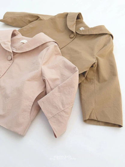 Sailor Collar Jacket [Light Pink/S(2-3yr)]