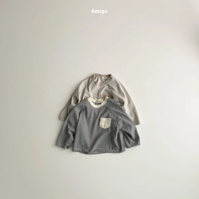 [PRE-ORDER] Pocket Stripe T-Shirts