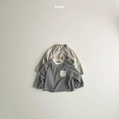 [PRE-ORDER] Pocket Stripe T-Shirts