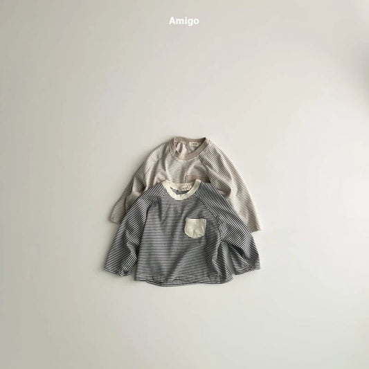 [PRE-ORDER] Pocket Stripe T-Shirts