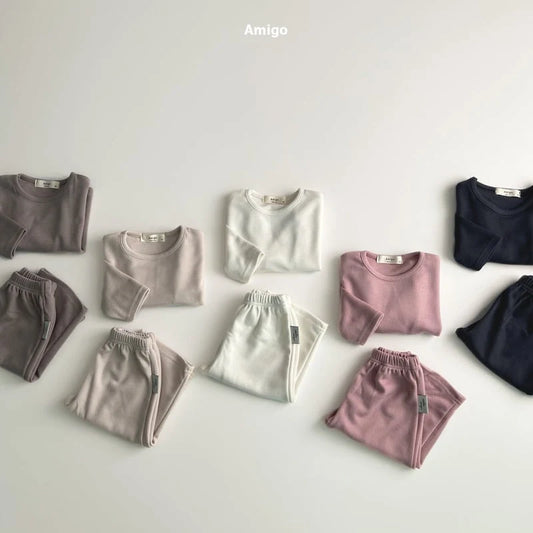 [PRE-ORDER] Basic Ribbed Top Bottom Set