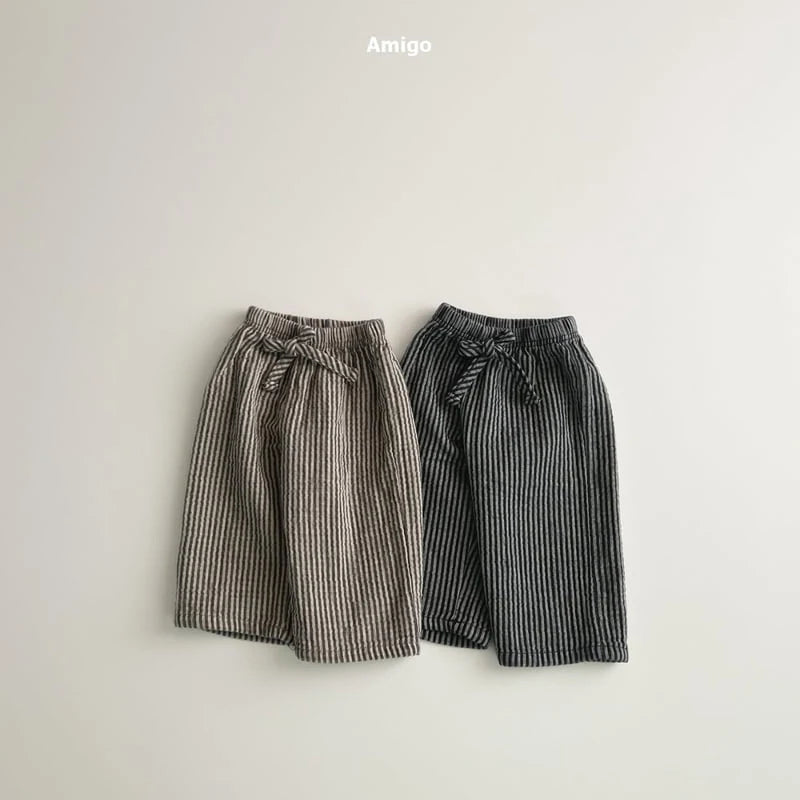 [PRE-ORDER] Natural Stripe Pants