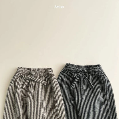 [PRE-ORDER] Natural Stripe Pants