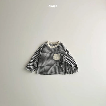 [PRE-ORDER] Pocket Stripe T-Shirts