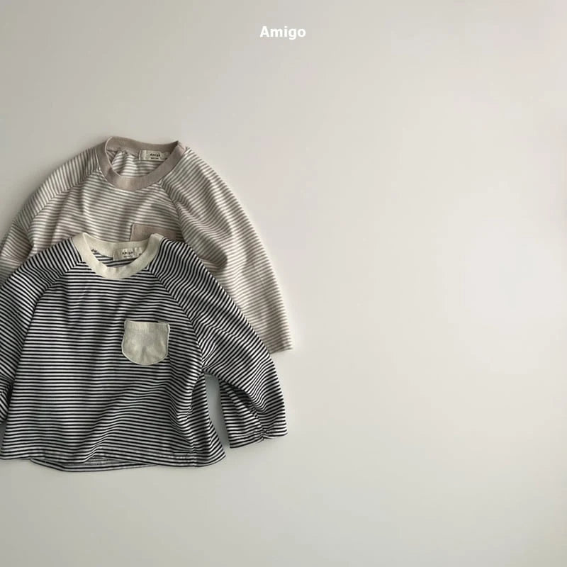[PRE-ORDER] Pocket Stripe T-Shirts