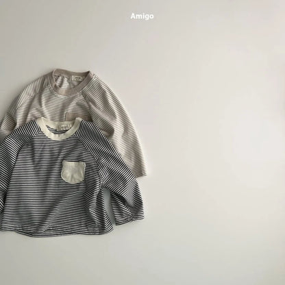 [PRE-ORDER] Pocket Stripe T-Shirts