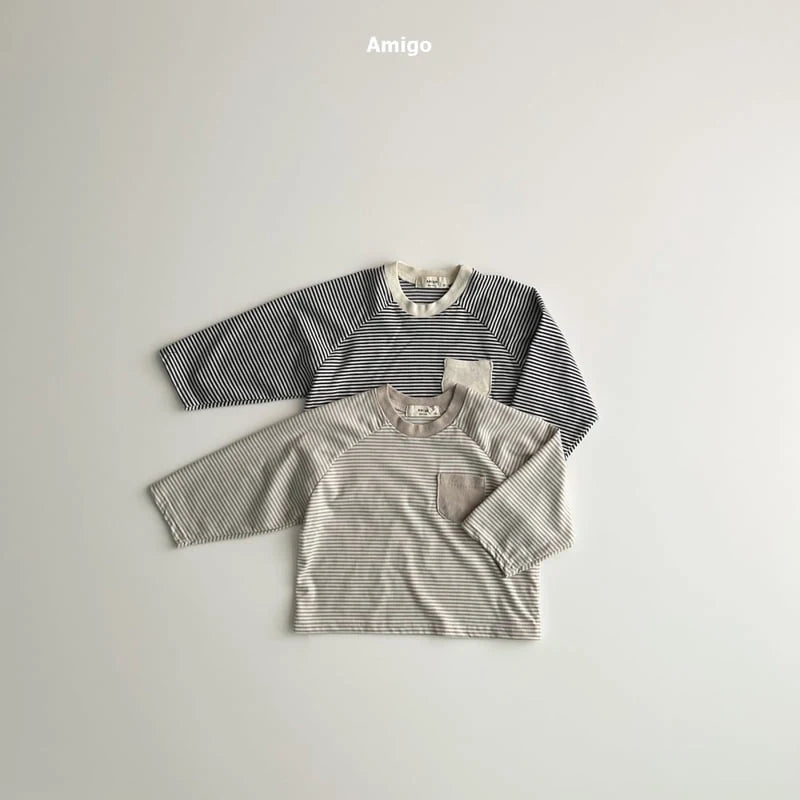 [PRE-ORDER] Pocket Stripe T-Shirts