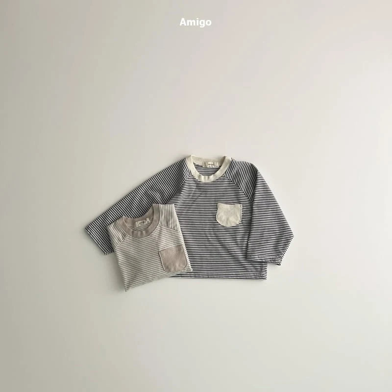 [PRE-ORDER] Pocket Stripe T-Shirts