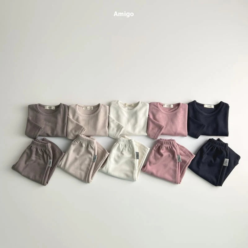 [PRE-ORDER] Basic Ribbed Top Bottom Set