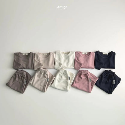 [PRE-ORDER] Basic Ribbed Top Bottom Set