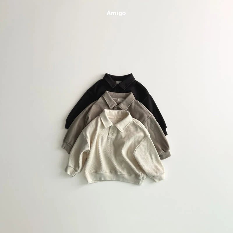 [PRE-ORDER] Waffle Collar Sweatshirts