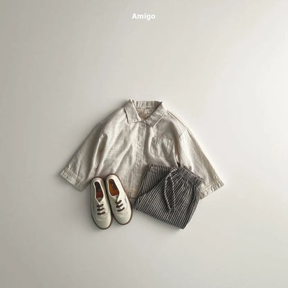 [PRE-ORDER] Natural Stripe Pants