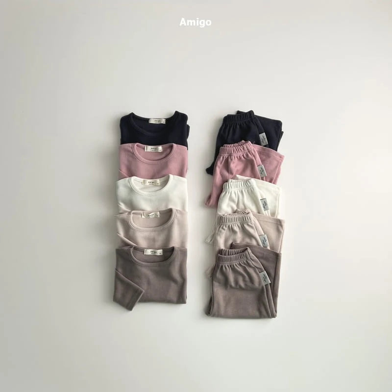 [PRE-ORDER] Basic Ribbed Top Bottom Set