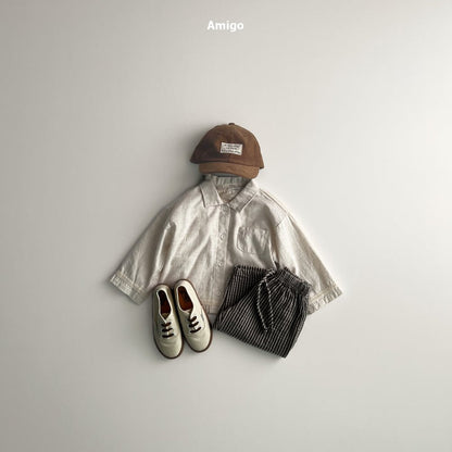 [PRE-ORDER] Natural Stripe Pants