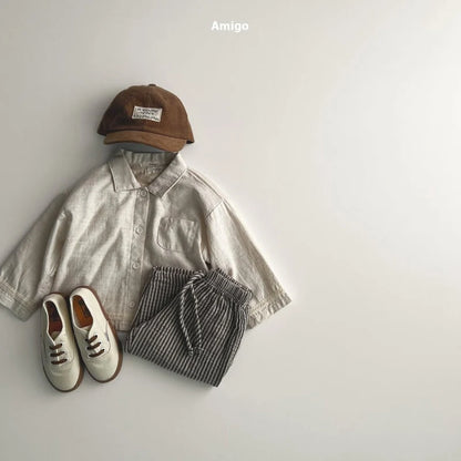 [PRE-ORDER] Natural Stripe Pants