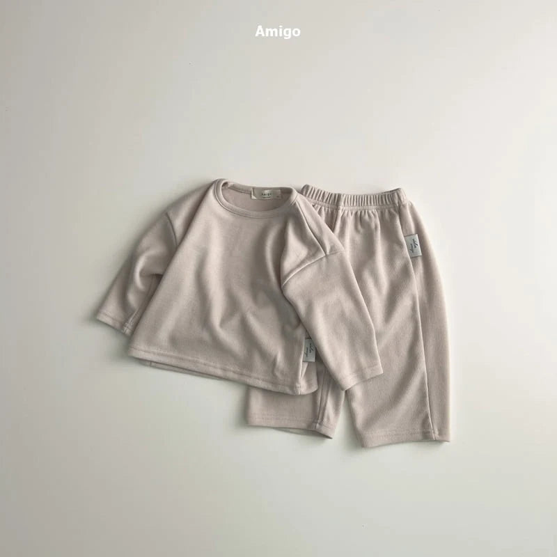[PRE-ORDER] Basic Ribbed Top Bottom Set