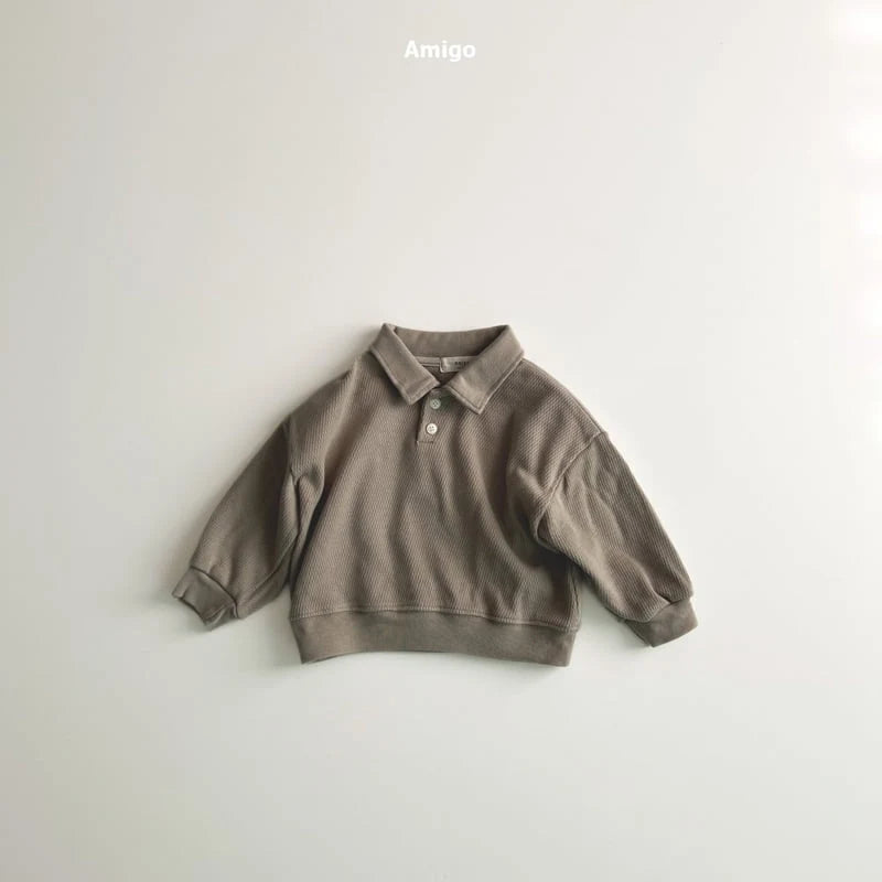 [PRE-ORDER] Waffle Collar Sweatshirts