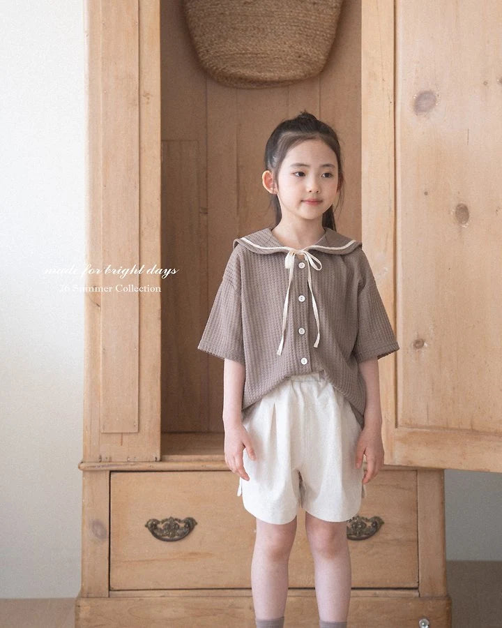 Pudding Pants [Charcoal, Cream/M(3-4yr)]