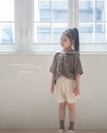 Pudding Pants [Charcoal, Cream/M(3-4yr)]