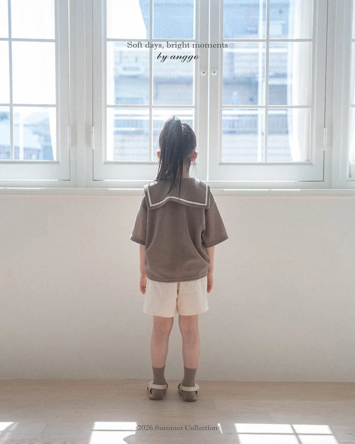 Pudding Pants [Charcoal, Cream/M(3-4yr)]