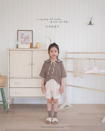 Pudding Pants [Charcoal, Cream/M(3-4yr)]