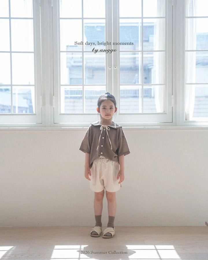 Pudding Pants [Charcoal, Cream/M(3-4yr)]