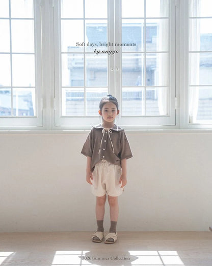 Pudding Pants [Charcoal, Cream/M(3-4yr)]