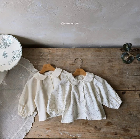 [PRE-ORDER] Round Collar Baby Blouse