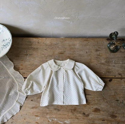 [PRE-ORDER] Round Collar Baby Blouse