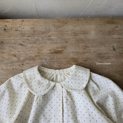 [PRE-ORDER] Round Collar Baby Blouse